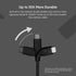Belkin BoostCharge Pro Flex Braided USB-C to USB-A Cable (2M/6.6FT), Type C to A Cable USB-C USB-IF Certified Fast Charging Cable for iPhone 15, i...