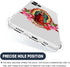 CARLOCA Compatible with iPhone 11 Case for Girl,Clear with Flower Lady Religion Pattern Design Plastic Shockproof TPU Bumper Protective Case for i...