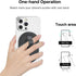 AUROX Magnetic Phone Grip Holder for MagSafe, Phone Grip Strap Holder as Kickstand, Magnetic Finger Phone Grip Stand Holder, Compatible with iPhon...