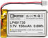 EEMB Lithium Polymer Battery 3.7V 150mAh 401730 Lipo Rechargeable Battery Pack with Wire Molex 1.25mm Connector for Speaker and Wireless Device- C...
