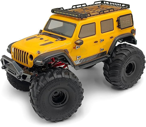 4Pcs RC Rubber Tires Super Sticky Mud Terrain Tires for 1/24 Axial SCX24 RC Crawler Car Upgrade...