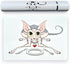 Silicone Cat Serving Mat – Waterproof and Anti-Slip, Ideal for Cat Bowls, 18 * 13" (White)...