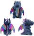 Dragon Stuffed Animal Cute Dragon Plush Doll Toy 10 inch Gift for Girls Boys Christmas (Dragon black 25cm)...