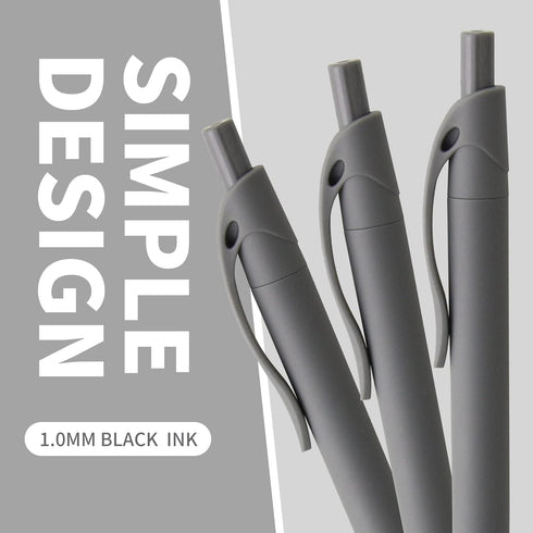 Pens Bulk, 50 Pack No Bleed Black Click Pens, Wholesale Retractable Ballpoint Pens, Pens Medium Point, Smooth Ink Pens, 1.0MM Black Ink...