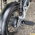 Scooter Footpegs E-bike Footpeg in Aluminum Alloy, Lenght 17cm/6.7",Compatible with Scooter Mopeds E-Bike Mini Bikes,Single Hole...