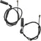 Front and Rear Brake Pad Wear Sensor 34351164371, 34351164372 for BMW 323CI 323I 325CI 325XI 328CI 328I...