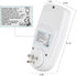 US Plug Multi Functional Power Meter with Backlight Monitor, Voltage Electricity Power Measurement Socket Outlet, Home Tools Kits...