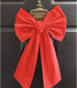 TONIFUL 6 inch x 22yd Wide Red Satin Ribbon Solid Fabric Large Ribbon for Grand Opening Cutting Ceremony Wedding Birthday Party Decoration Gift Cr...