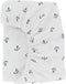 Synrroe Fitted Muslin Crib Sheets, Stretchy Crib Bed Sheets for Babies Boys, Super Soft and Comfortable 100% Cotton Bed Sheets Double Layers (Anch...