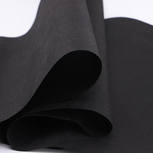 YADI Black Carpet Aisle Runner for Wedding, 24 in×15 ft, Non-Woven Polyester Fabric, Black Runway Rug for Awards Night Theme, Proms, Parties and E...