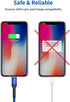 JSAUX ?Apple MFi Certified? Lightning Cable 6ft, iPhone Charger Cable Nylon Braided Heavy Duty, Upgraded C89 USB Lightning Cord for iPhone 11 Xs M...