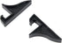 Semetall 2 Pack Multifunction Plastic Display Stand Plate Holder,Small Picture Frame Holder (Black)...