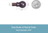 Kenney 7/16” Fiona Café Window Curtain Rod, Chocolate, 48-84”...