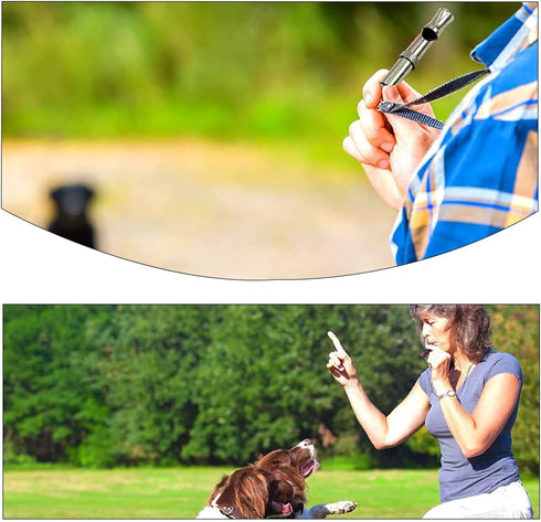 Dog Whistle to Stop Barking Neighbors Dog Training Tools High Pitch Dog Training Whistle Copper Core Dog Whistles for Recall and Pet Behavior Cont...