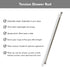 Design House 561019 Classic Adjustable Shower Rod for Bathroom, 36 to 63-inch, Polished Chrome...