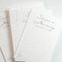 Share a Memory Cards - Minimalist Well Wishes Card - 4 x 6 - Set of 50 - for Celebration of Life, Weddings, Anniversaries, Memorials, Funerals, Bi...