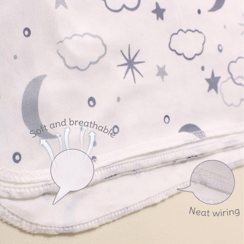 Baby Swaddle Blanket and Headband Set? Newborn Receiving Blanket Swaddle Wrap for Girls and Boys, Swaddling Blankets Neutral for Newborn? Soft and...