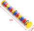 Rainmaker 12 inch Rain stick for babies Rattle Tube Rain Stick Shaker Music Sensory Auditory Instrument Toy For baby child girl (12 inch Yellow)...