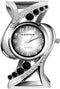 Weicam Women Luxury Crystal Cuff Bracelet Round Dial Analog Quartz Wrist Watch for Ladies...