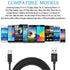 Micro USB Cable 10FT for PS4 Controller Charger PS4 Slim/Pro, Xbox One S/X Fire HD67810 Kids Edition and Charging Fire HD67810 Tablet,HDX 6" 7" 8....