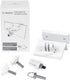 Wasserstein Weatherproof Gutter Mount for Arlo Cameras, White, 360-degree Swivel, 180-degree Tilt, Easy Installation, Rust-Resistant...