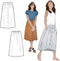 Style Arc Sewing Pattern - Bonnie Woven Skirt (Sizes 04-16) - Click for Other...