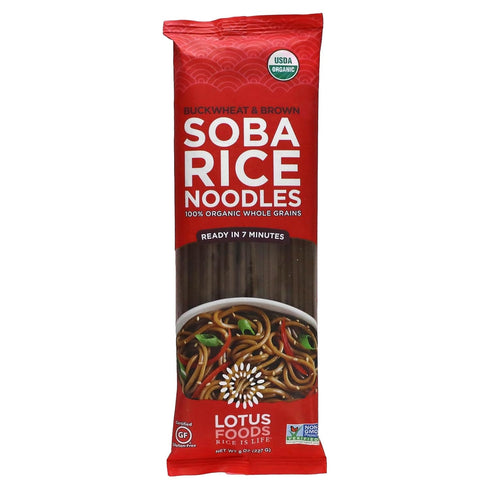 NOODLES BRN RICE SOBA ORG...