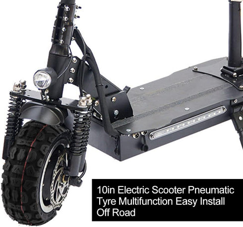 Off Road Scooter Tires,Electric Scooter Tire,10 Inch 10X3.0 Off-Road Inner Outer Tire,Non-Slip Wear-Resistant Thick Rubber,Pneumatic Tire for Zero...