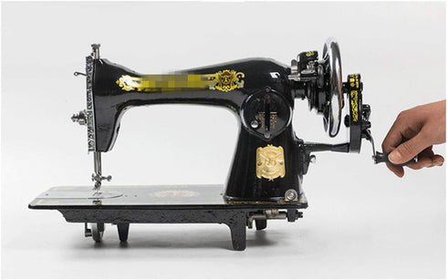 YEQIN Sewing Machine Hand Crank Compatible with Singer Spoked Wheel Treadle Sewing Machines 15 Class 127,128,28, 66, 99......