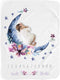BUTTZO Baby Moon Monthly Milestone Blanket for Girl Boy/Large Baby Blankets for Girls and Boys Newborn Photography Premium Fleece Baby Monthly Bla...
