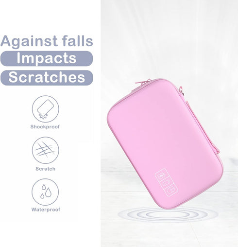 MOSISO Electronic Organizer Travel Case Compatible with MacBook Power Adapter, Compatible with Magic Mouse & Pencil, SD Card, USB Flash Disk with ...