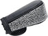 Faux Leather Shine Stone Gear Shift Knob Cover Unique Style Shifter Protective Sleeve Velcro Type (Black)...