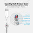 Innergie USB C to Lightning Cable (5.9ft, 1.8m) Apple Mfi Certified - 3A Fast Charging Cable 480Mbps Data Transfer, Design for iPhone/iPad/AirPods...