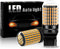 7440 LED Bulbs Turn Signal Lights Amber Yellow 7441 7440NA T20 W21W WY21W Front Rear Turn Signal Bulb with Projector Replacement for Car, Truck, S...