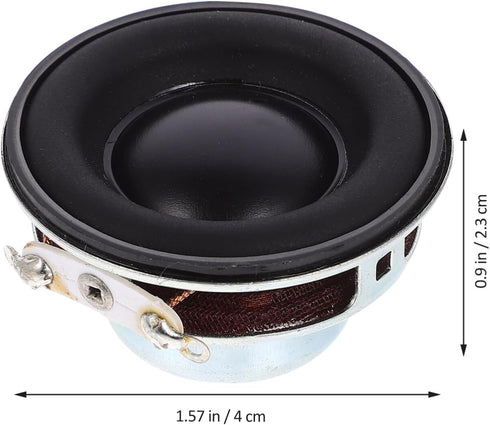 Healifty Full Range Speaker 4 Ohm 5w Mini DIY Audio Subwoofer Loudspeaker Computer Speakers Home Car Audio Speakers...