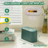 GILIF Mini Desktop Trash Can with Lid,Tiny Press Type Garbage Can with 90pcs Trash Bags,Small Little Cute Countertop Bathroom Waste Bin...