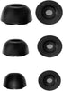 Foam Tips Compatible with AirPods Pro, Memory Foam Ear Tips, Fit in Case,with Built-in Dust-Guard Net,Noise Cancelling,Comfortable, 3 Pairs Black ...