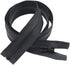 YaHoGa 2PCS #5 52 Inch Separating Jacket Zippers for Sewing Coats Jacket Zipper Black Molded Plastic Zippers Bulk (52" 2pc)...