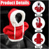 Christmas Car Shift Knob Hoodie Cover, Christmas Style Hoodie Winter Warm Car Shift Cover Shifter Hoodie Protector, Universal Shift Knob Cover Car...