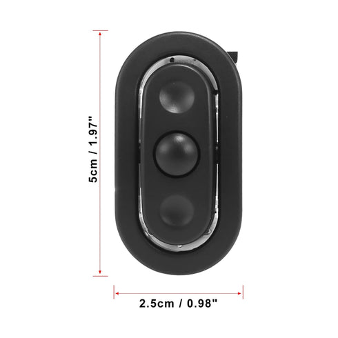 X AUTOHAUX Audio Radio Control Buttons Switch Steering Wheel Mounted Right for Chrysler for Jeep for Dodge for Ram 04685728AB...