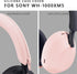 Silicone Case for Sony WH-1000XM5, Sony xm5 Wireless Headphones Protective case Cover (Pink 1)...