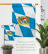 Breeze Decor Bavaria Garden Flag Regional Nation International World Country Particular Area House Decoration Banner Small Yard Gift Double-Sided,...
