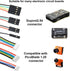 PB1.25 to Dupont 2.54mm Connectors and Cables Kit Compatible with Molex PicoBlade 1.25mm Pitch Connectors 20cm Wires...