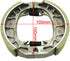 CG125 105mm Brake Drum Shoe Pad For 6.5 Hp 196cc CRF70 MB165 MB200 BT200X CT200U Motorsports Mini Bike TaoTao GY6 49cc 50cc Scooter Moped ATV...