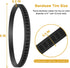 2 Pack 650721-00 Bandsaw Rubber Tires Replacement for Dewalt Portable Band Saw Replacement Parts DWM120 A02807 DCS374 DW328K 3129K 725 726 736 772...