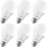 LUXRITE A19 LED Bulb 75W Equivalent, 1100 Lumens, 4000K Cool White, Dimmable Standard LED Light Bulbs 11W, Enclosed Fixture Rated, Energy Star, E2...