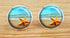 Custom Classic Jewelry Tuxedo Shirt Sliver Cufflinks Men's Unique Business Wedding Gifts (Starfish Summer)...