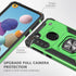 HNHYGETE for Galaxy A21 Phone Case: Screen Protector Military Grade 360° Rotatable Kickstand Shockproof Protective Cases for - Samsung Galaxy A21 ...