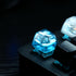 Gaming Resin Artisan Keycaps OEM,Polar Bear Keycap,Handmade ESC Custom Keycaps for Cherry MX Switches Gaming Mechanical Keyboard,Transparent Backl...
