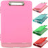 Clipboard with Storage, Side Open Nursing Clipboard Foldable Storage, Nurse Clipboards with Low Profile Clip, Waterproof Plastic Clipboards for Of...